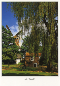 602075 Gezicht op de molen De Hoop (Dorpsstraat 106) te Loenen (gemeente Loenen aan de Vecht).